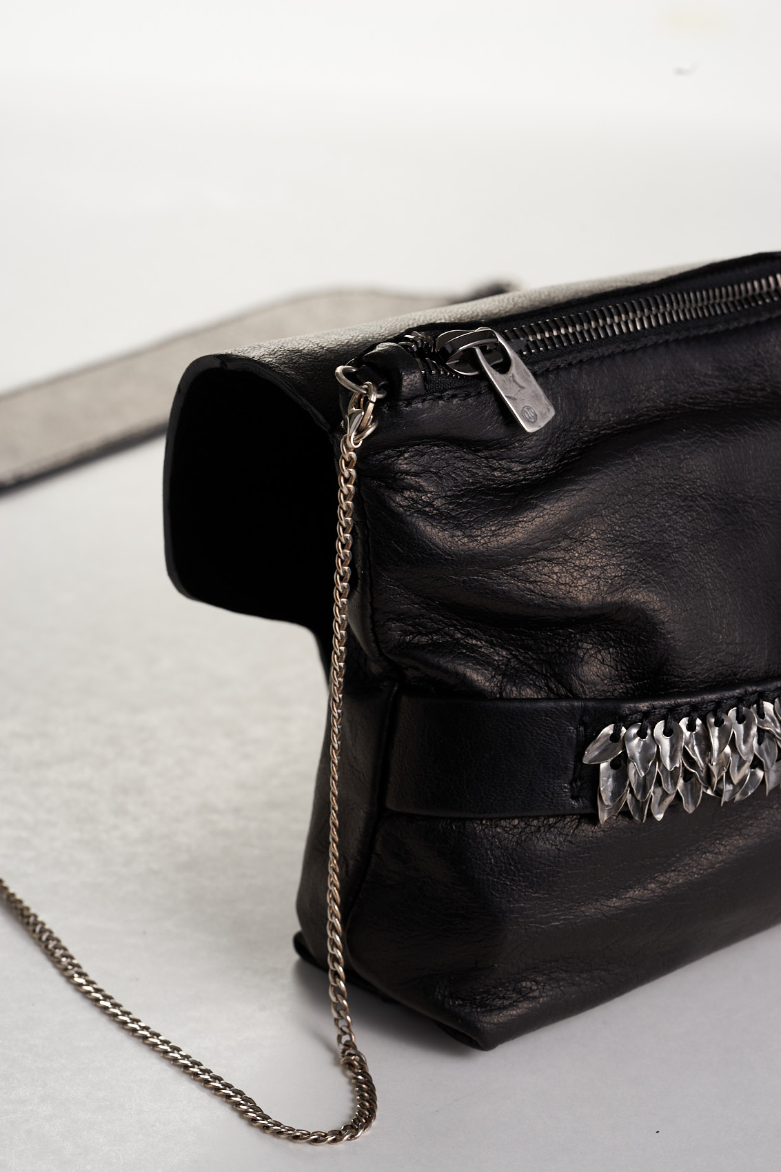 daniele basta leather and silver bags - DETAIL 2